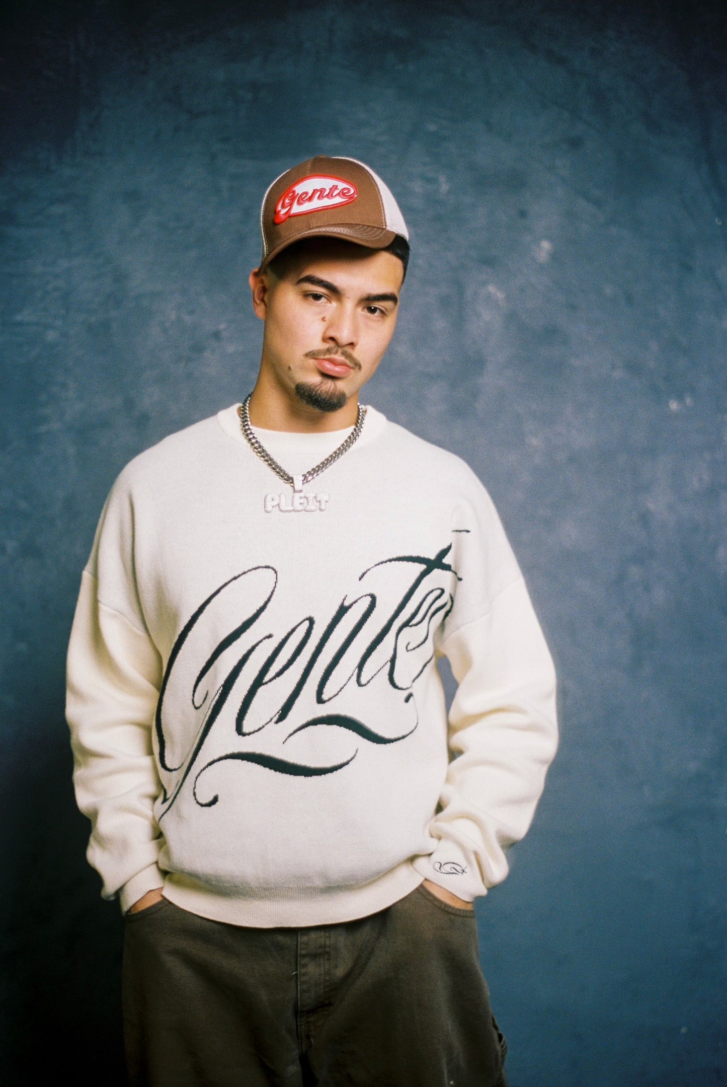 Jacquard Knit Sweater